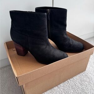 Cole Haan Cassidy Bootie Black Nubuck Size 8 B — Grand.OS (Nike Air) Cushioning